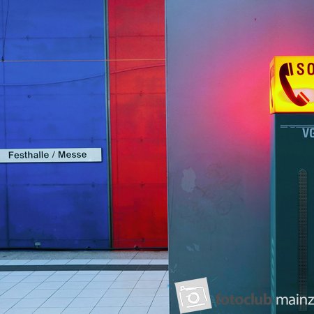 2024 U-Bahnfotografie Frankfurt - Hubertus Utz &quot;Festhalle&quot;